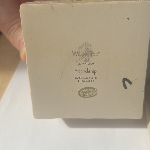 Willow Tree Friendship Keepsake Box, Forever True, Forever Friends, - Picture 5 of 5